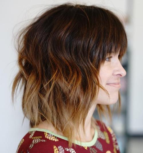Medium Wispy Cut With Long Feathered Layers