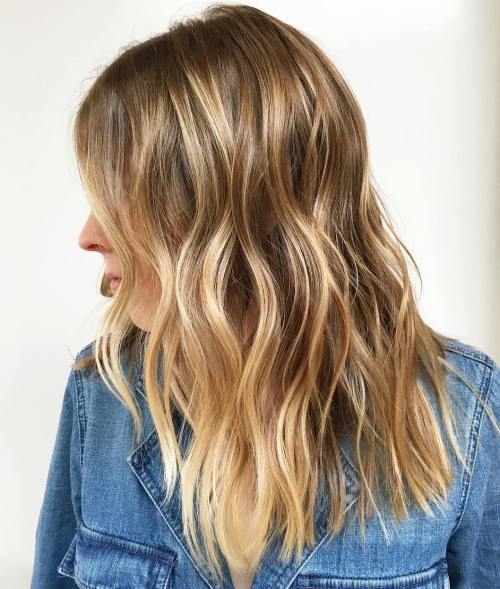Maro Hair With Golden Blonde Highlights