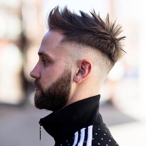 Spiky Undercut Haircut For Men
