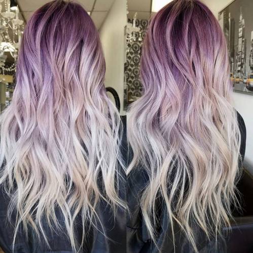 lepo purple hair color