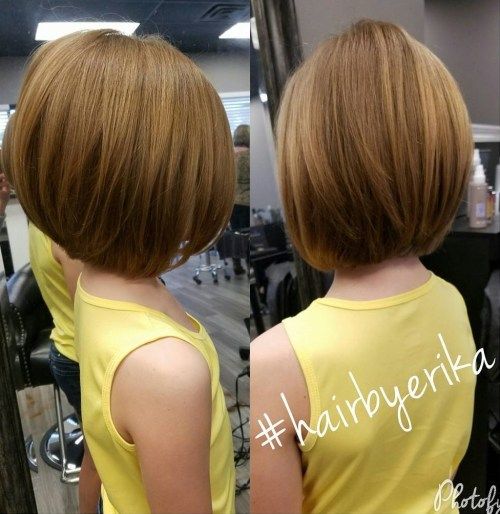Мало Girls' Layered Bob Haircut