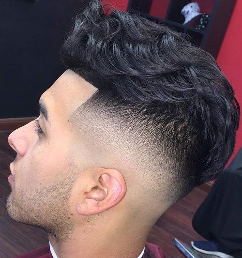 lockig top fade hairstyle