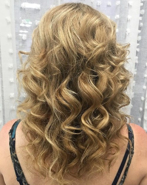 Perm With Large Bouncy Curls
