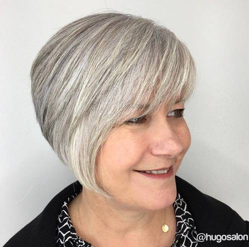 gri Layered Bob For Women Over 50