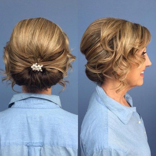 Mor Of The Bride Low Roll Updo
