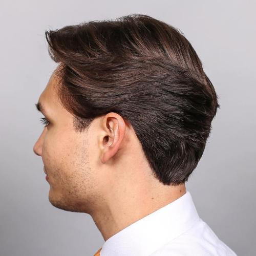 Krátky Layered Haircut For Men