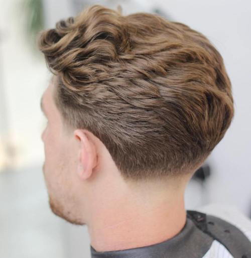 Taper Fade For Thick Wavy Hair