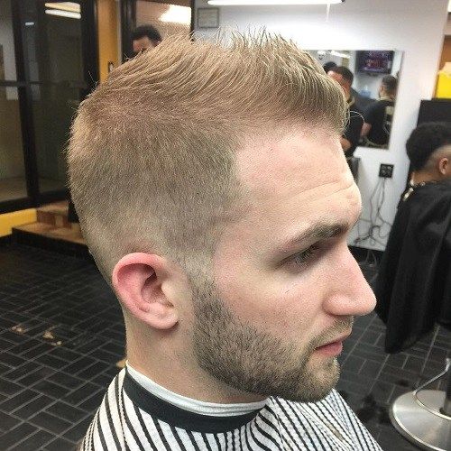 kratek spiky haircut for blonde fine hair
