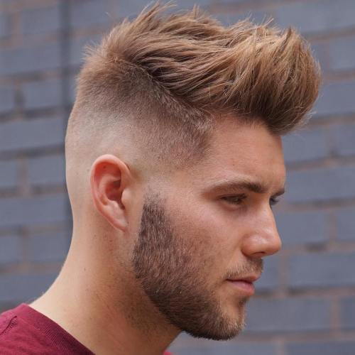 Spiky Top Cut With Skin Fade
