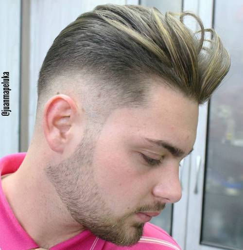 Taper Fade With Highlights