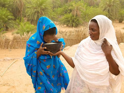 mauritánia force feeding fat women
