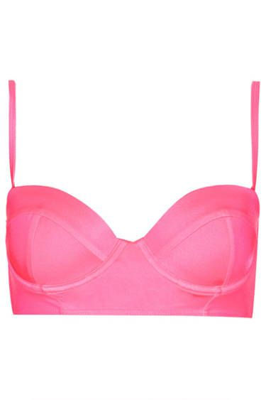 топсхоп pink bikini top