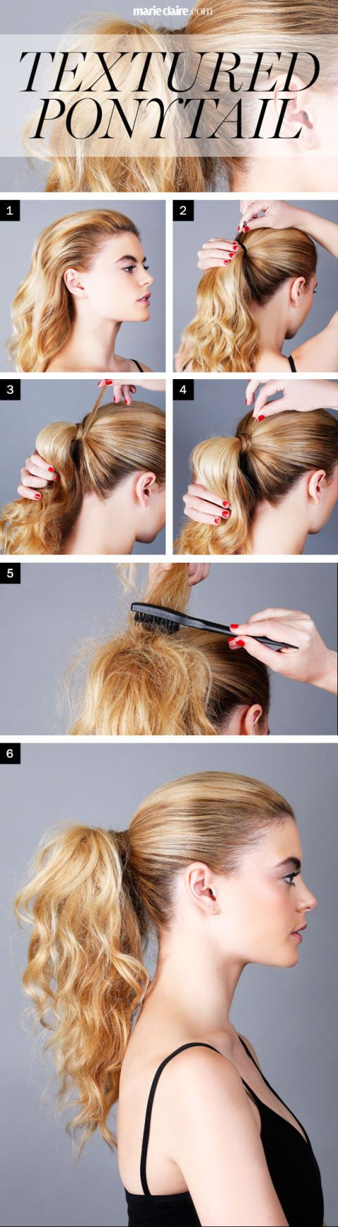 textúrou ponytail