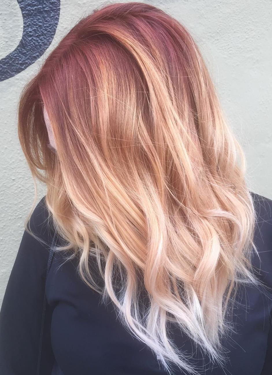 Rosa To Blonde Ombre