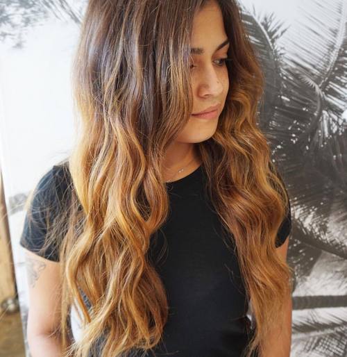 dlho Brown Ombre Hair