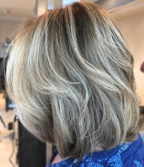 Lung Layered Bob Hairstyle