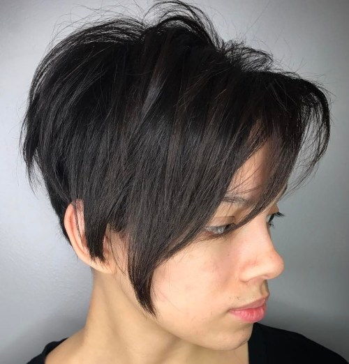 dlho Layered Pixie With Undercut