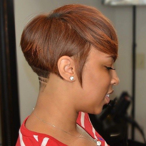 Kratek Tapered Hairstyle For Black Women