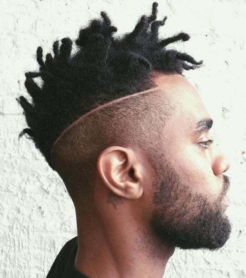Кратак Mohawk Dreads With Undershave