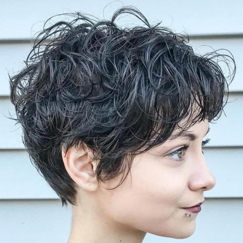 dlho Curly Pixie Hairstyle