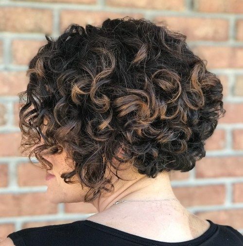 Кратак Bob Hairstyle For Curly Hair