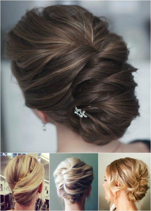 moderný french roll updos