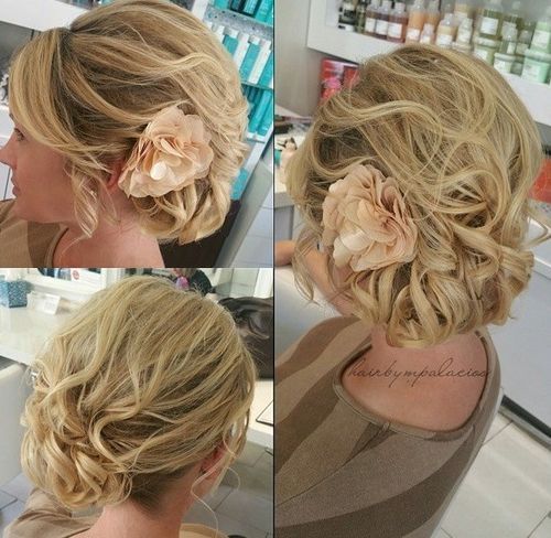 sida messy curly updo