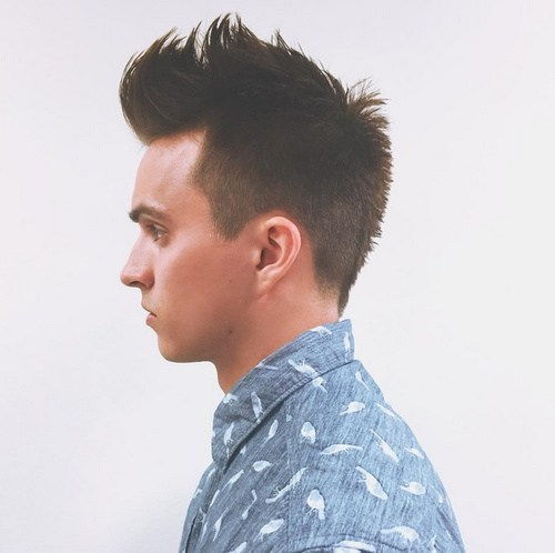 fauxhawk hairstyle for men