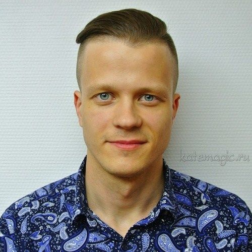 moški's undercut hairstyle for oblong face