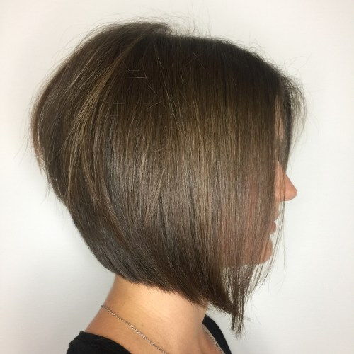 neted Stacked Brown Bob