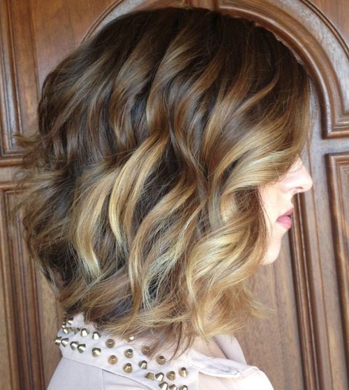 Creț Style with Ombre Coloring