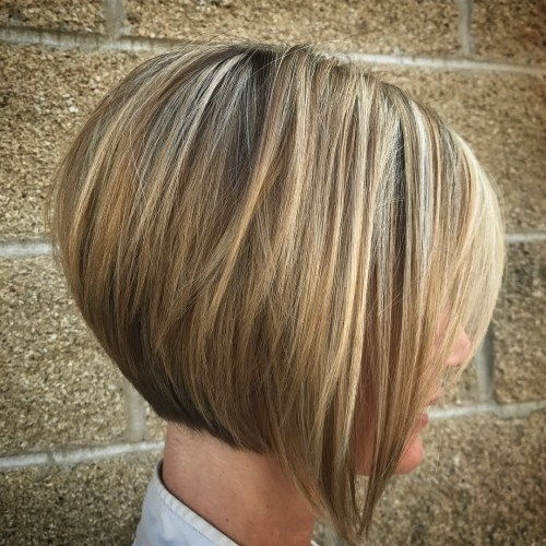 Krátky Rounded Bob With Long Front Pieces