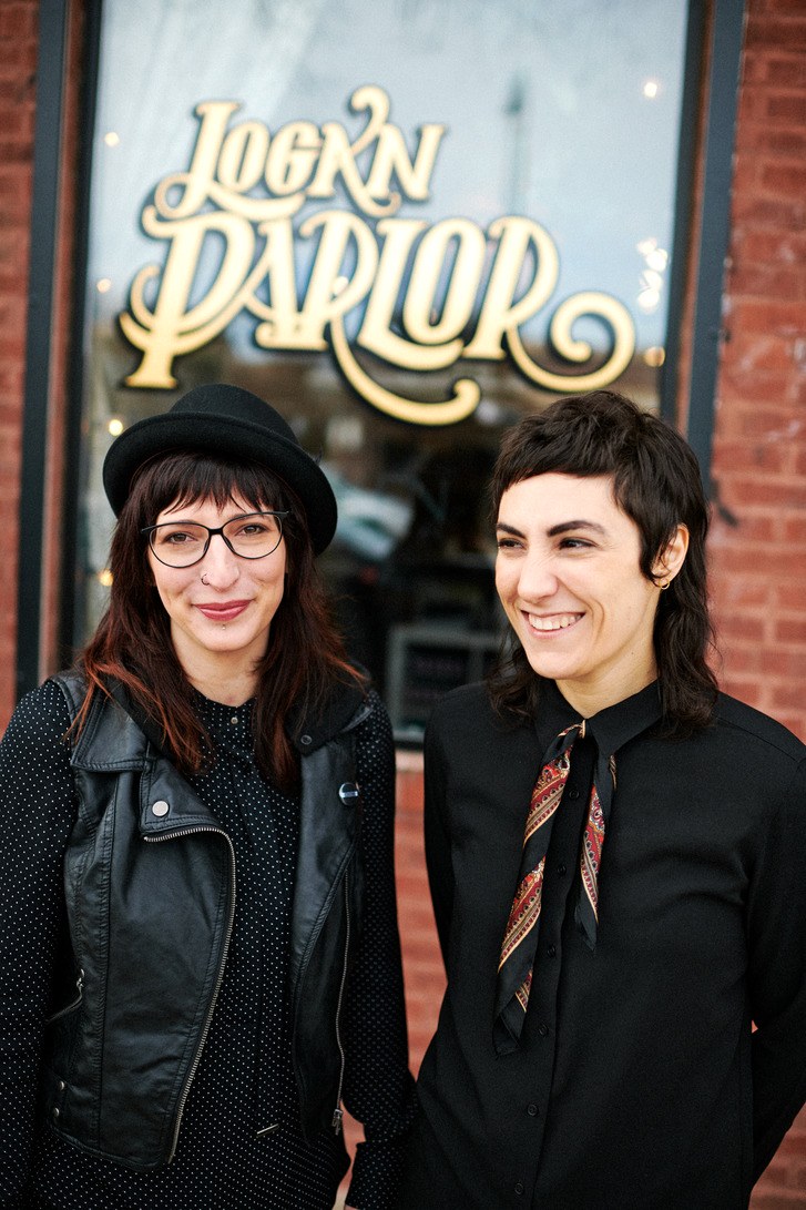  owners of Logan Parlor in Chicago, Illinois pose for the June 2018 Issue of Allure Magazine