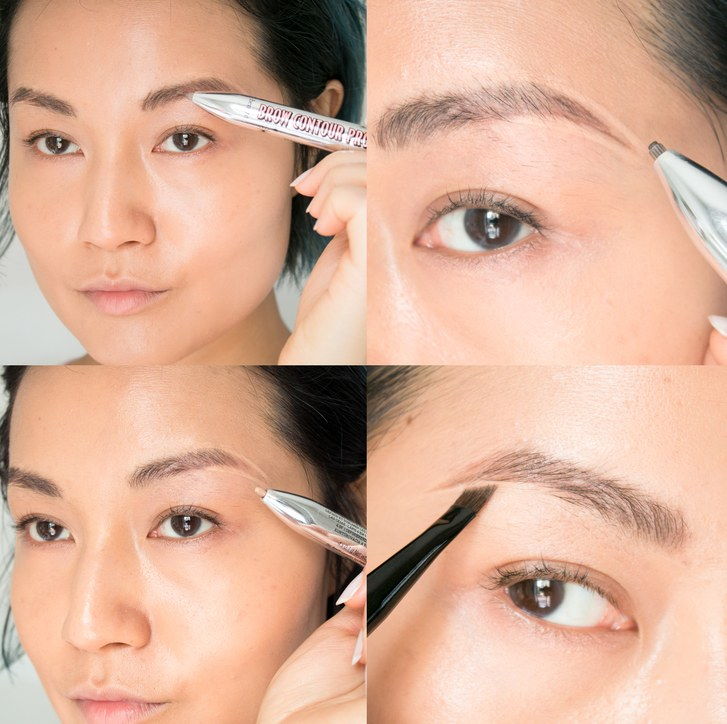 како to apply the Benefit Brow Contour Pro pen
