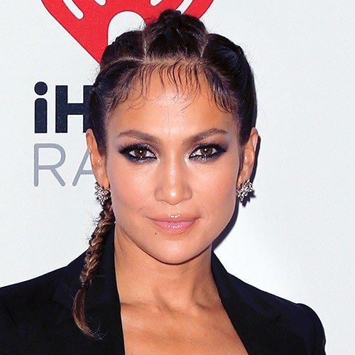 Jennifer Lopez baby hairs