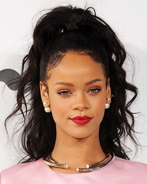 Rihanna's baby hairs