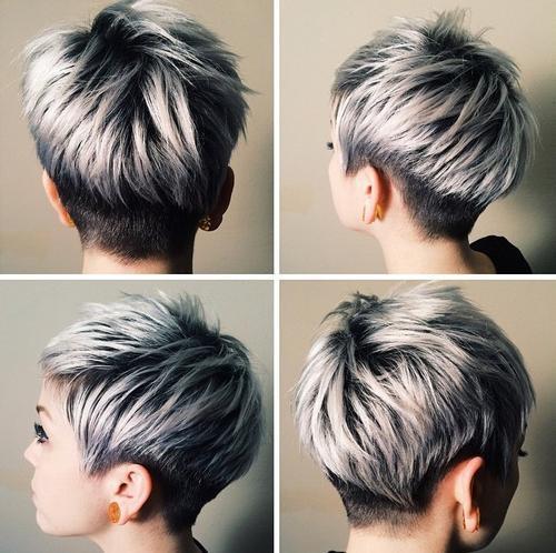 dimensionell pixie hairstyle