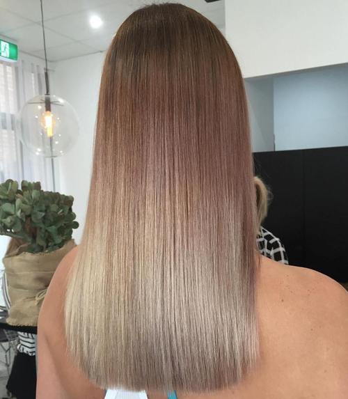 равно brown to blonde ombre hair