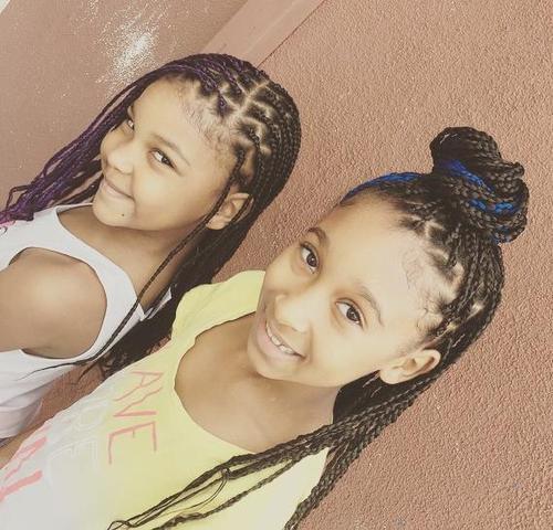 söt girls braided hairstyles