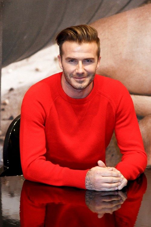 David Beckham short haircut
