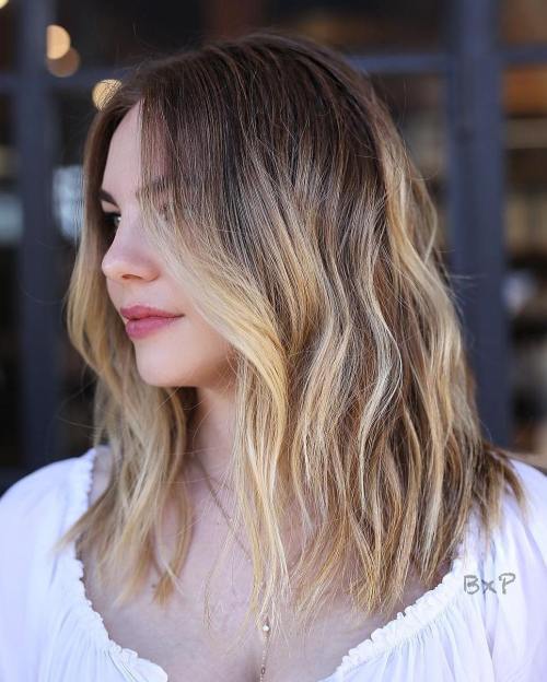 Uscat Cut Lob With Highlights
