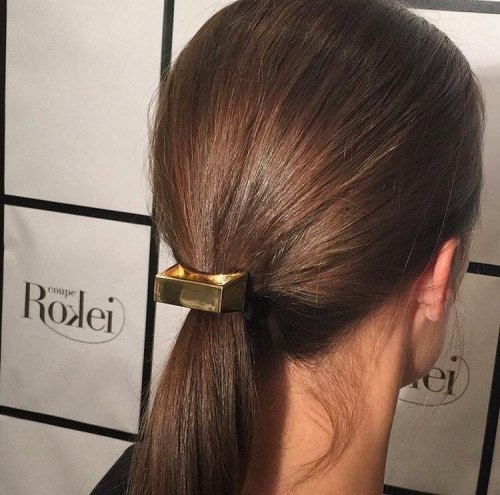 nízky Ponytail Hairstyle
