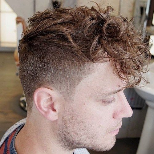 коврџава long top short sides hairstyle for men