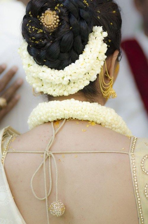 updo hairstyle for Indian wedding