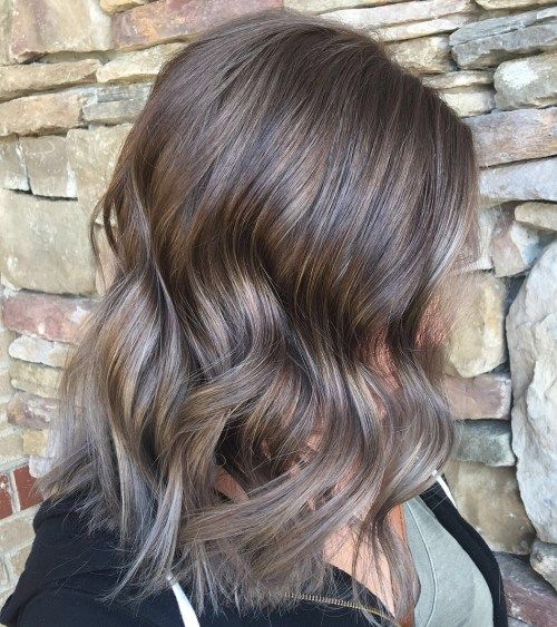 Гљива Brown Hair With Gray Ombré 