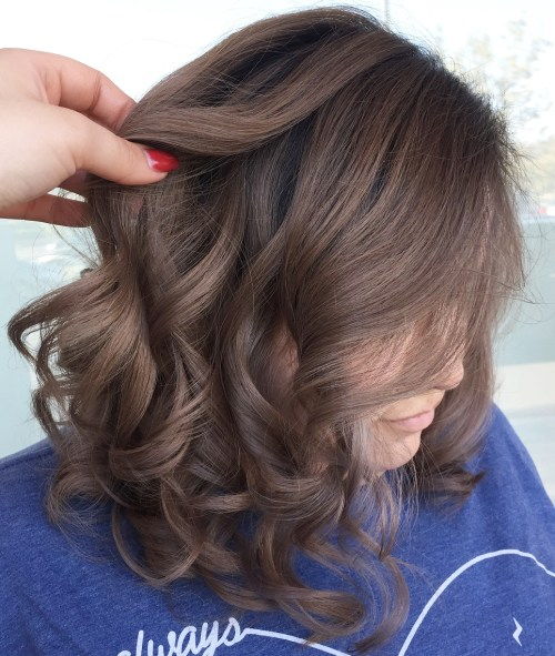 Гљива Brown Hair With Violet Hues 