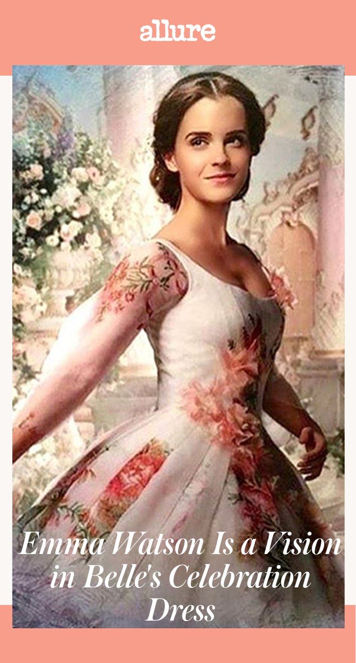 Frumuseţe and the Beast First Look: Emma Watson Is a Vision in Belle's Celebration Dress