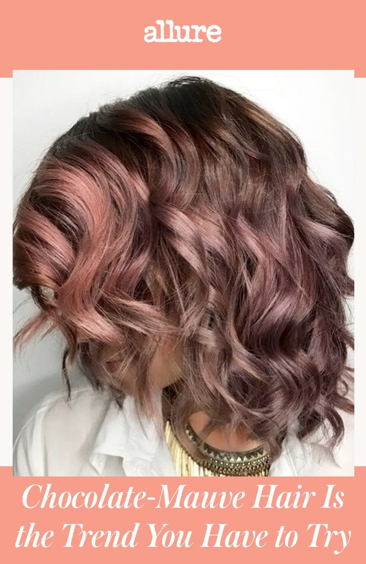 Čokolada-Mauve Hair Is the New Trend You Have to Try