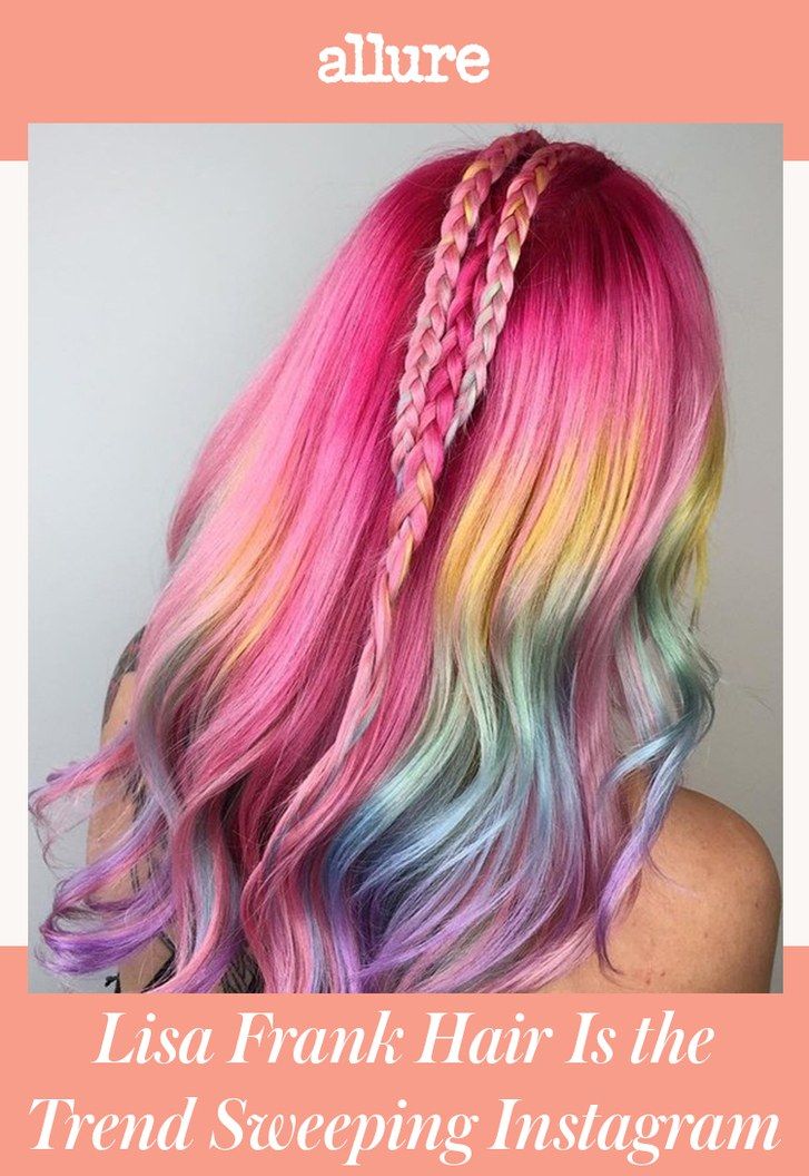 lisa Frank Hair Is the Latest Hair-Color Trend to Take Instagram