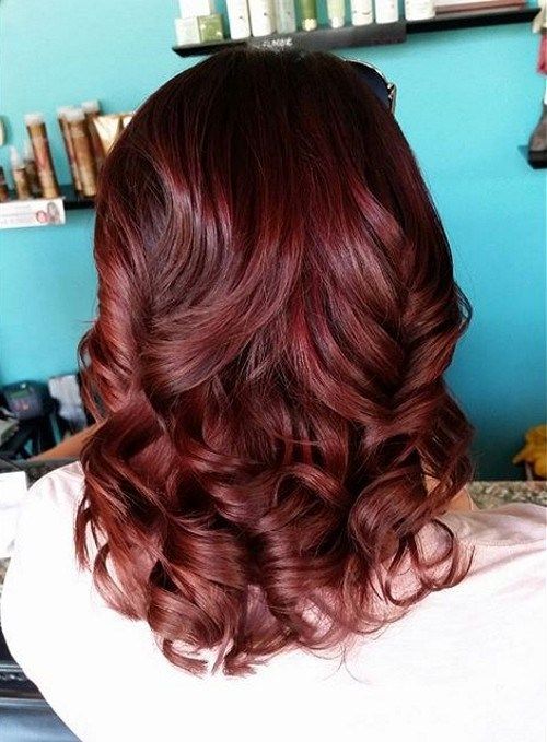 čokoláda cherry hair color